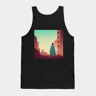 Model | Comics Style Tank Top